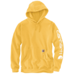 Picture of Carhartt K288 Mens Loose Fit Midweight Logo Sleeve Graphic Sweatshirt