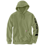 Picture of Carhartt K288 Mens Loose Fit Midweight Logo Sleeve Graphic Sweatshirt