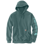 Picture of Carhartt K288 Mens Loose Fit Midweight Logo Sleeve Graphic Sweatshirt
