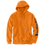 Picture of Carhartt K288 Mens Loose Fit Midweight Logo Sleeve Graphic Sweatshirt