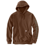 Picture of Carhartt K288 Mens Loose Fit Midweight Logo Sleeve Graphic Sweatshirt