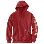 Picture of Carhartt K288 Mens Loose Fit Midweight Logo Sleeve Graphic Sweatshirt