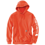 Picture of Carhartt K288 Mens Loose Fit Midweight Logo Sleeve Graphic Sweatshirt