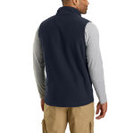 Picture of Carhartt 106418 Mens Full-Zip Relaxed Fit Fleece Vest