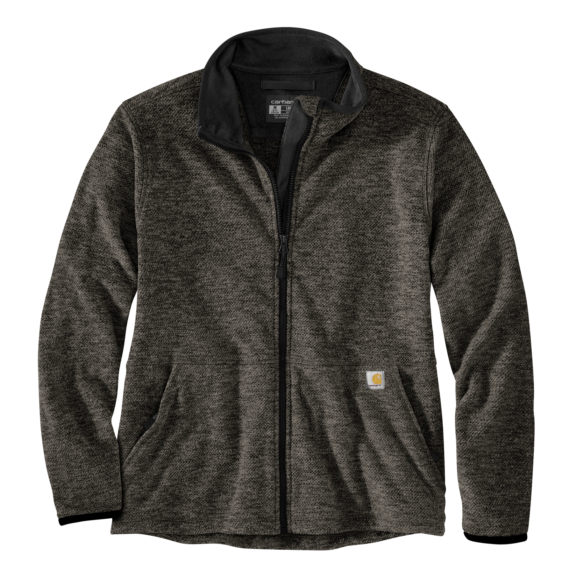 Picture of Carhartt 106419 Womens Full-Zip Relaxed Fit Fleece Jacket