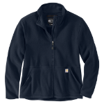 Picture of Carhartt 106419 Womens Full-Zip Relaxed Fit Fleece Jacket