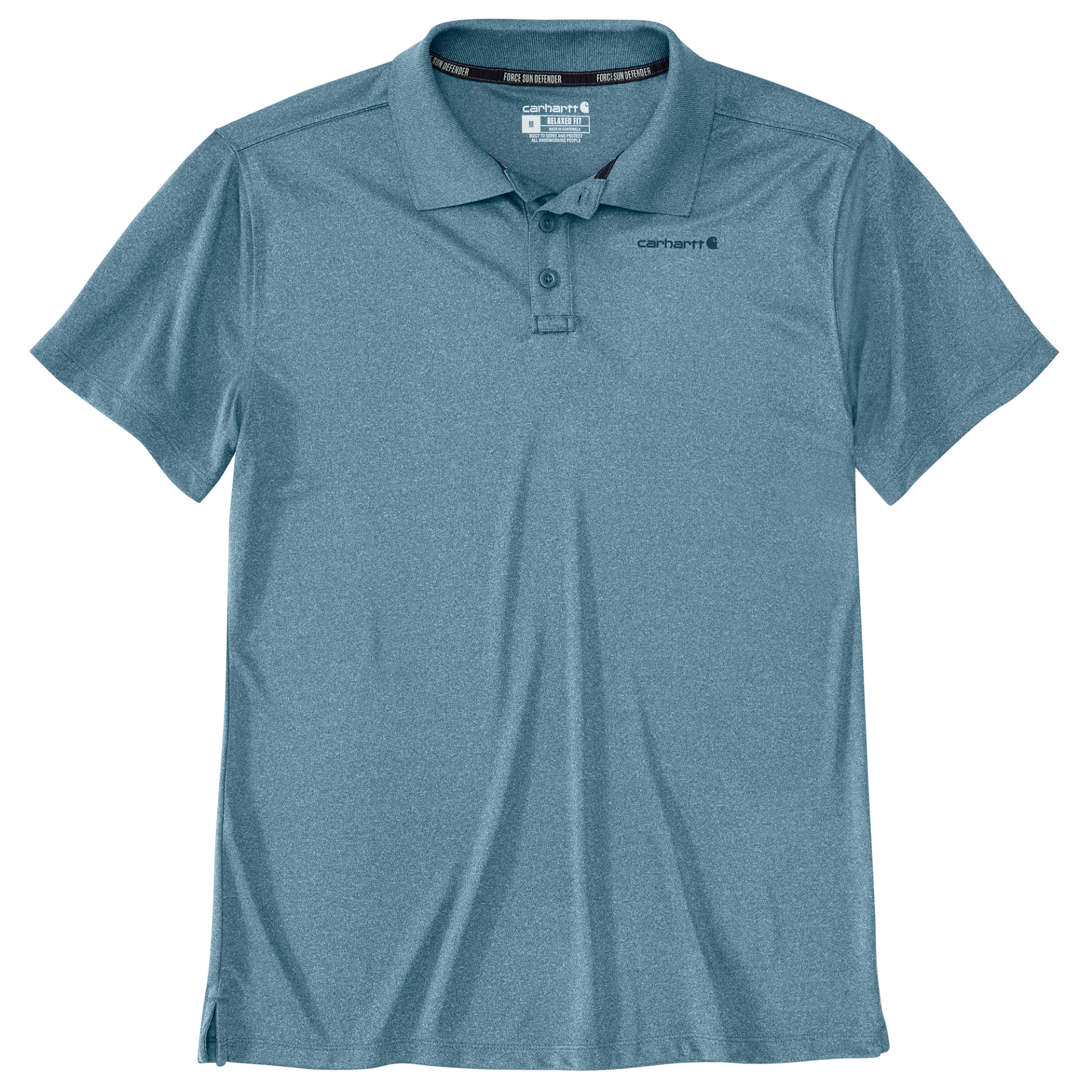 Picture of Carhartt 106901 Mens Force Sun Defender™ Relaxed Fit Lightweight Short-Sleeve Polo