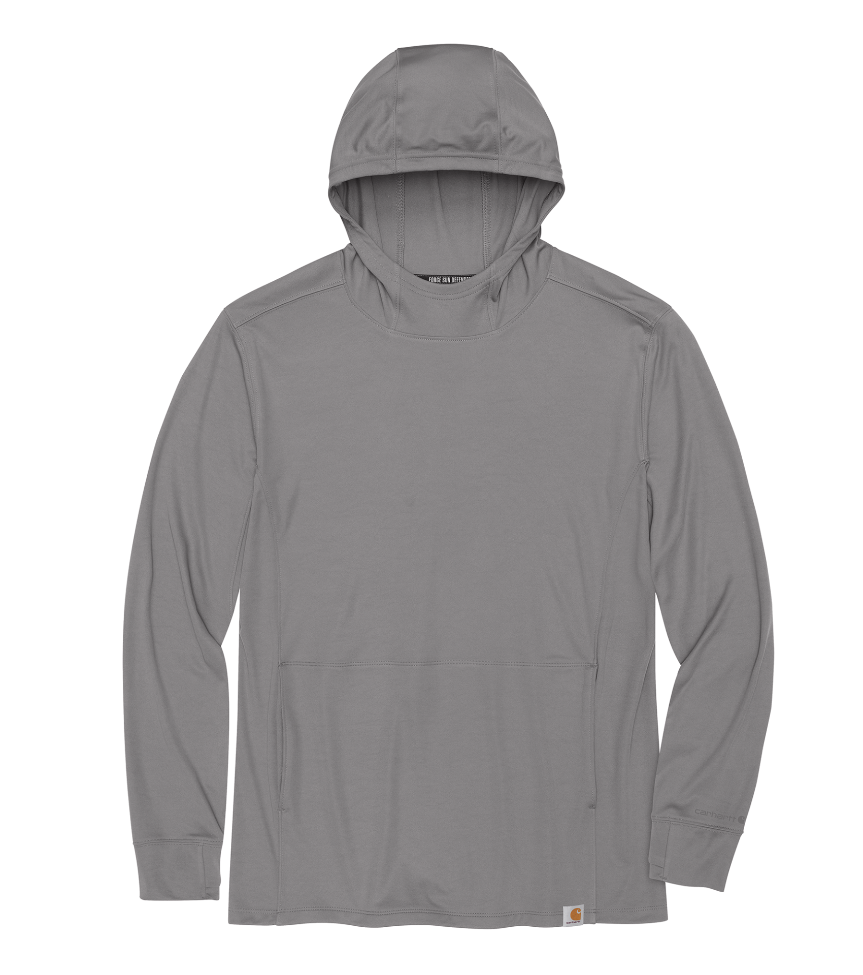 Picture of Carhartt 106923 Mens Force Sun Defender™ Lightweight Long-Sleeve Hooded T-Shirt