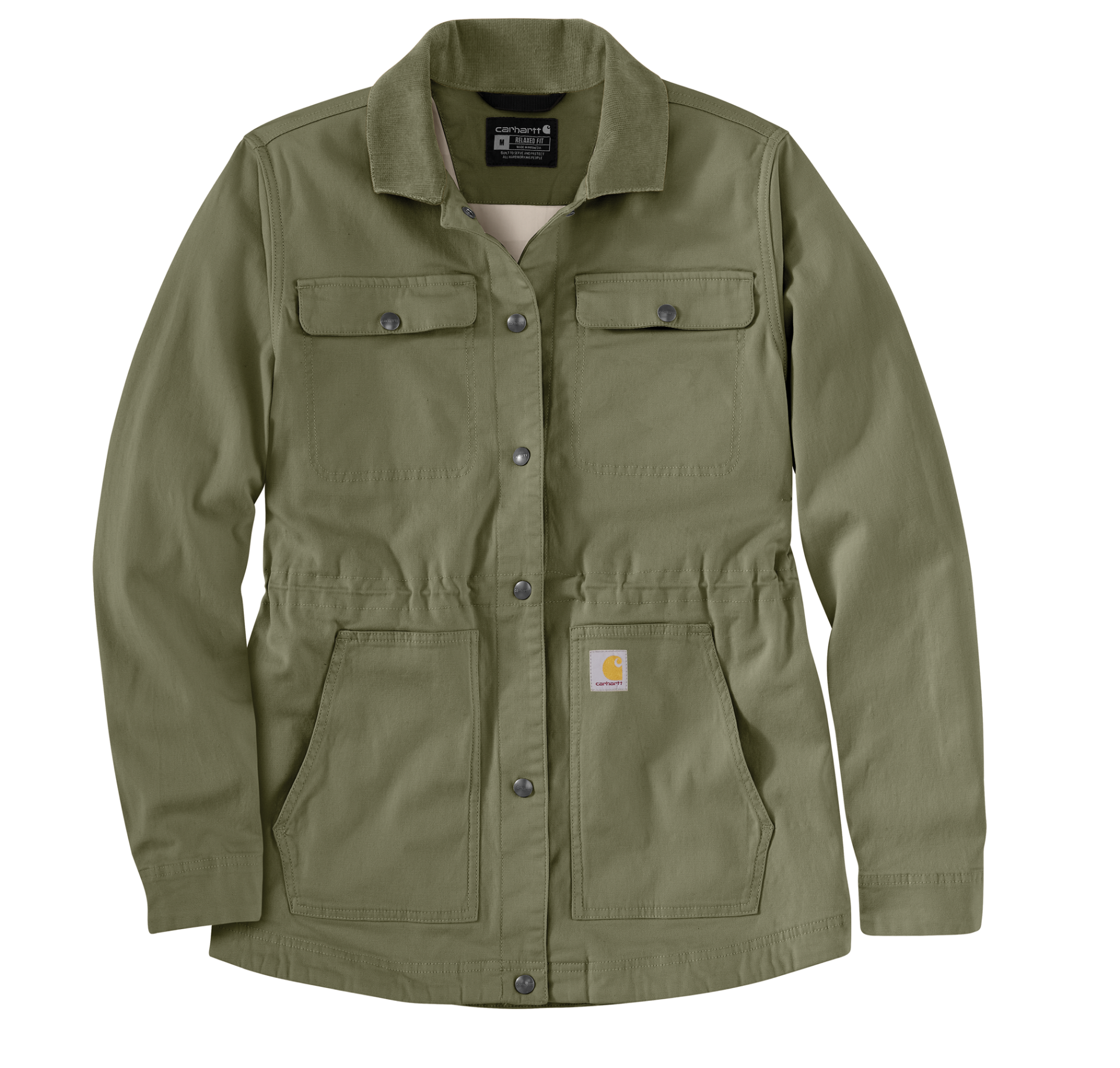 Picture of Carhartt 106850 Womens TENCEL™ Fiber Series Relaxed Fit  Canvas Coat