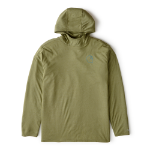 Picture of Carhartt 106165 Mens Force Sun Defender™ Lightweight Long-Sleeve Hooded Logo Graphic T-Shirt
