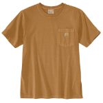 Picture of Carhartt 106252 Mens Relaxed Fit Lightweight Short-Sleeve Garment Dyed Pocket T-Shirt