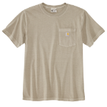 Picture of Carhartt 106252 Mens Relaxed Fit Lightweight Short-Sleeve Garment Dyed Pocket T-Shirt