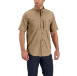 Picture of Carhartt 106688 Mens RUGGED PROFESSIONAL™ SERIES Relaxed Fit Canvas Short Sleeve Work Shirt