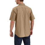 Picture of Carhartt 106688 Mens RUGGED PROFESSIONAL™ SERIES Relaxed Fit Canvas Short Sleeve Work Shirt