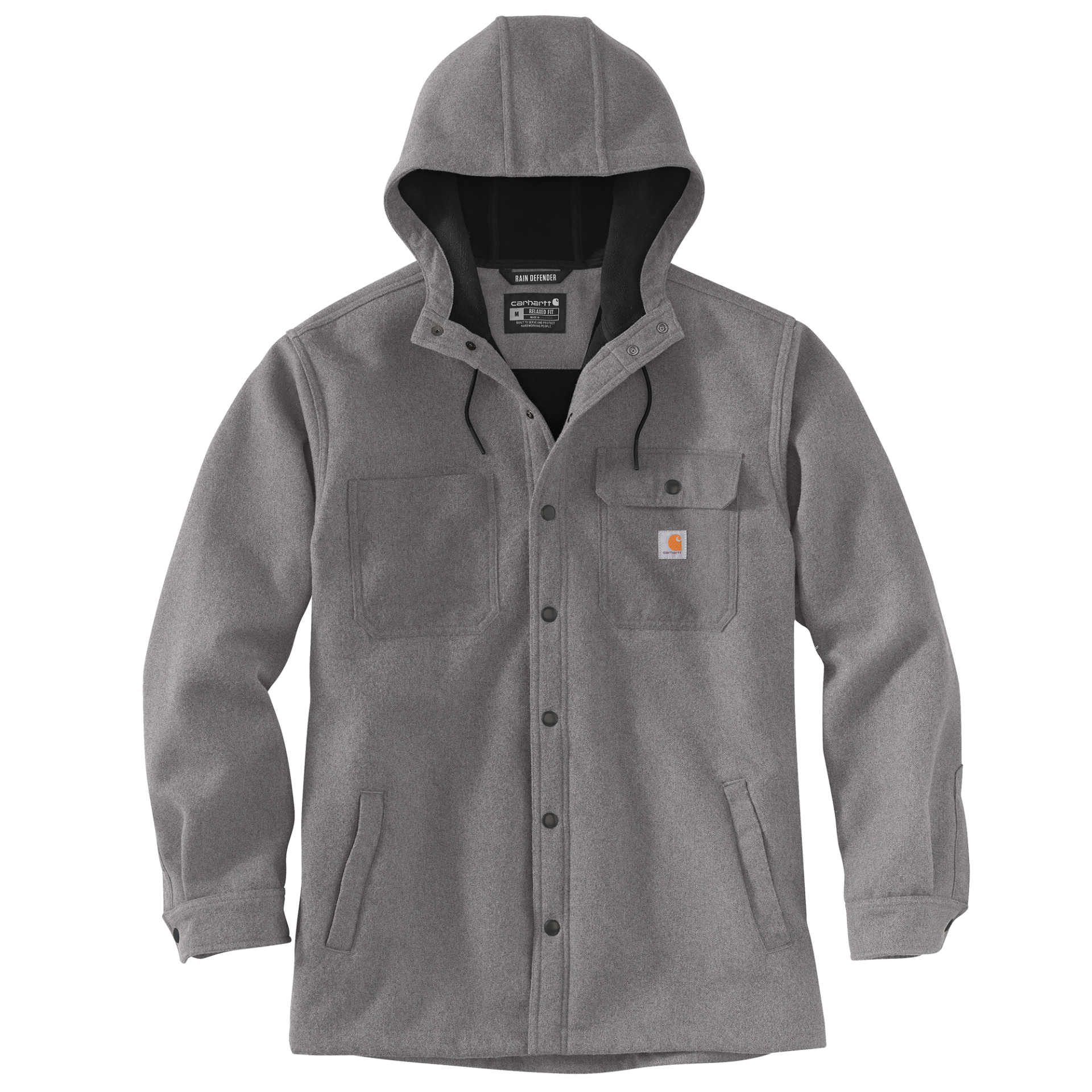 Picture of Carhartt 105022 Rain Defender® Relaxed Fit Heavyweight Hooded Shirt Jac