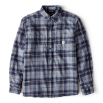 Picture of Carhartt 107010 Mens Rugged Flex™ Relaxed Fit Midweight Flannel Long-Sleeve Plaid Shirt