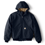 Picture of Carhartt 107076 Mens Flame Resistant Loose Fit Duck Insulated Active Jac