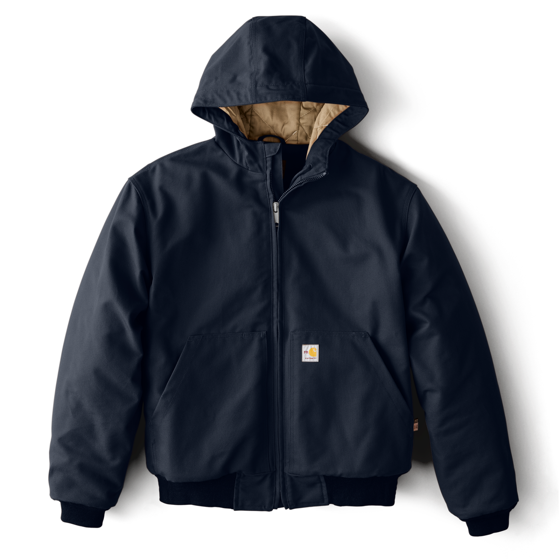 Picture of Carhartt 107076 Mens Flame Resistant Loose Fit Duck Insulated Active Jac