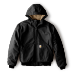 Picture of Carhartt 107076 Mens Flame Resistant Loose Fit Duck Insulated Active Jac
