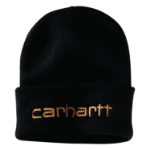 Picture of Carhartt 104068 Mens Knit Insulated Logo Graphic Cuffed Beanie