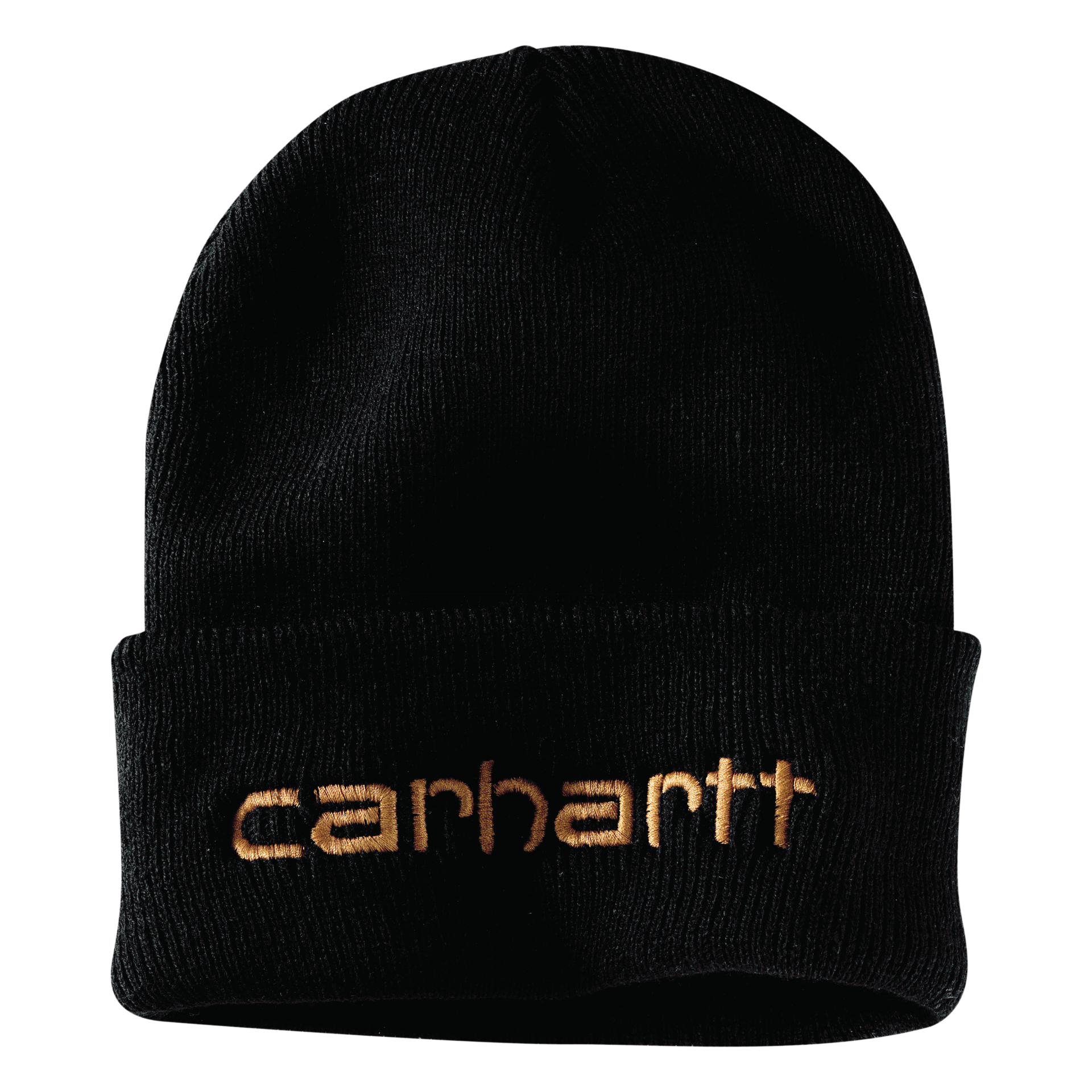 Picture of Carhartt 104068 Mens Knit Insulated Logo Graphic Cuffed Beanie