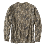 Picture of Carhartt 105483 Mens Loose Fit Heavyweight Long-Sleeve Pocket Camo Logo Graphic T-Shirt
