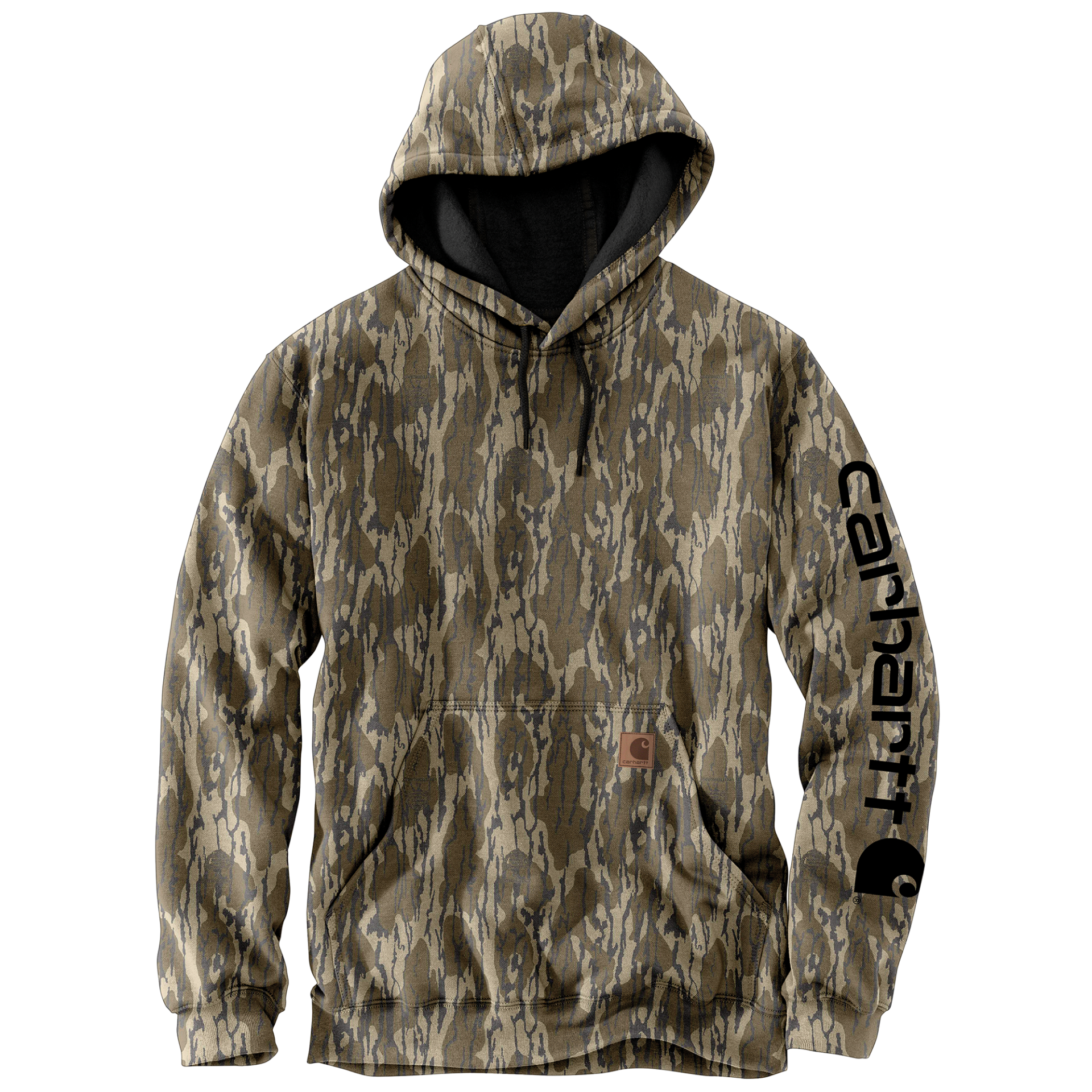 Picture of Carhartt 105484 Mens Loose Fit Midweight Camo Sleeve Graphic Sweatshirt