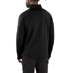 Picture of Carhartt 106423 Mens Force Relaxed Fit Mock Neck Half-Zip T-Shirt
