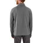 Picture of Carhartt 106423 Mens Force Relaxed Fit Mock Neck Half-Zip T-Shirt