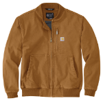 Picture of Carhartt 106781 Mens Rugged Flex® Duck Relaxed Fit Bomber Jacket