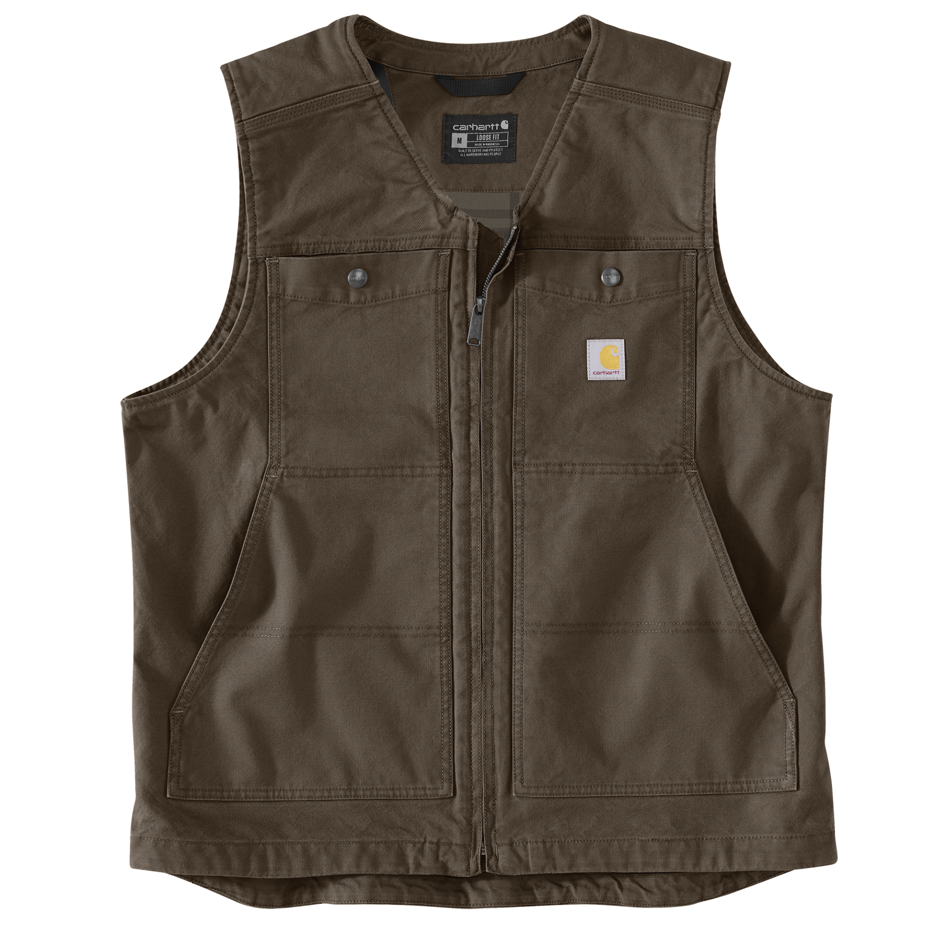 Picture of Carhartt 106783 Mens Montana Relaxed Fit Duck Vest
