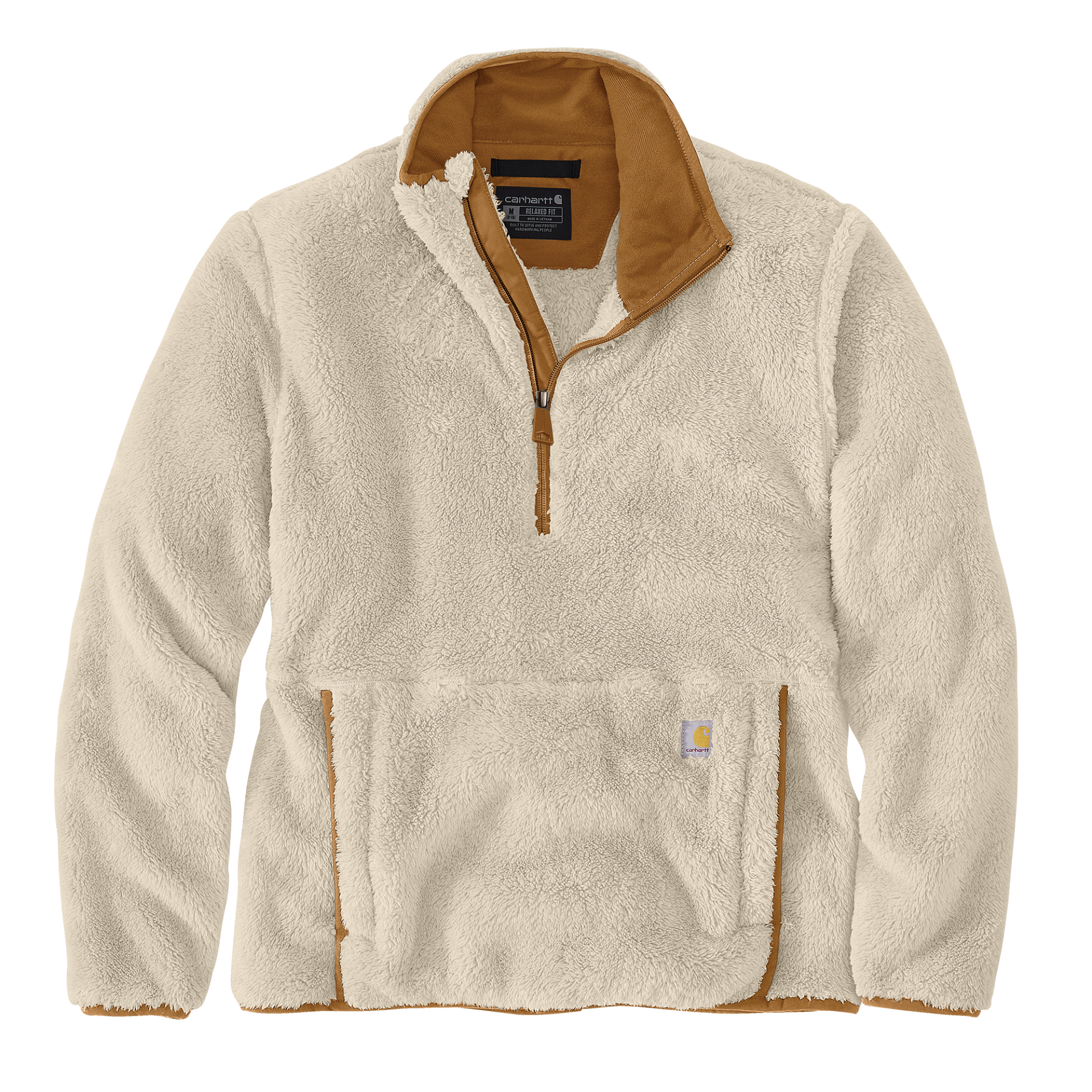 Picture of Carhartt 106470 Womens Loose Fit Fleece Pullover