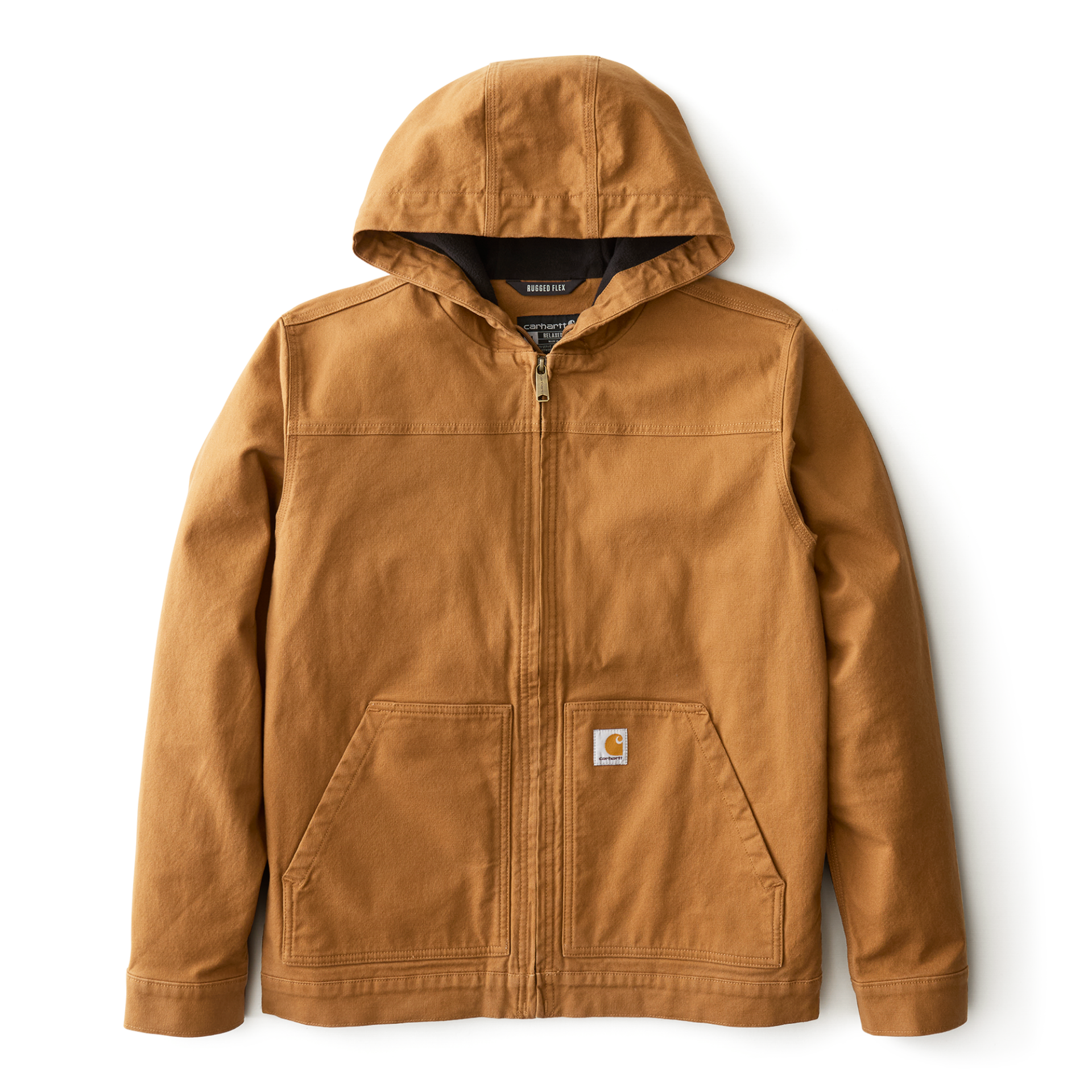 Picture of Carhartt 107122 Mens Rugged Flex Duck Fleece Lined Jacket