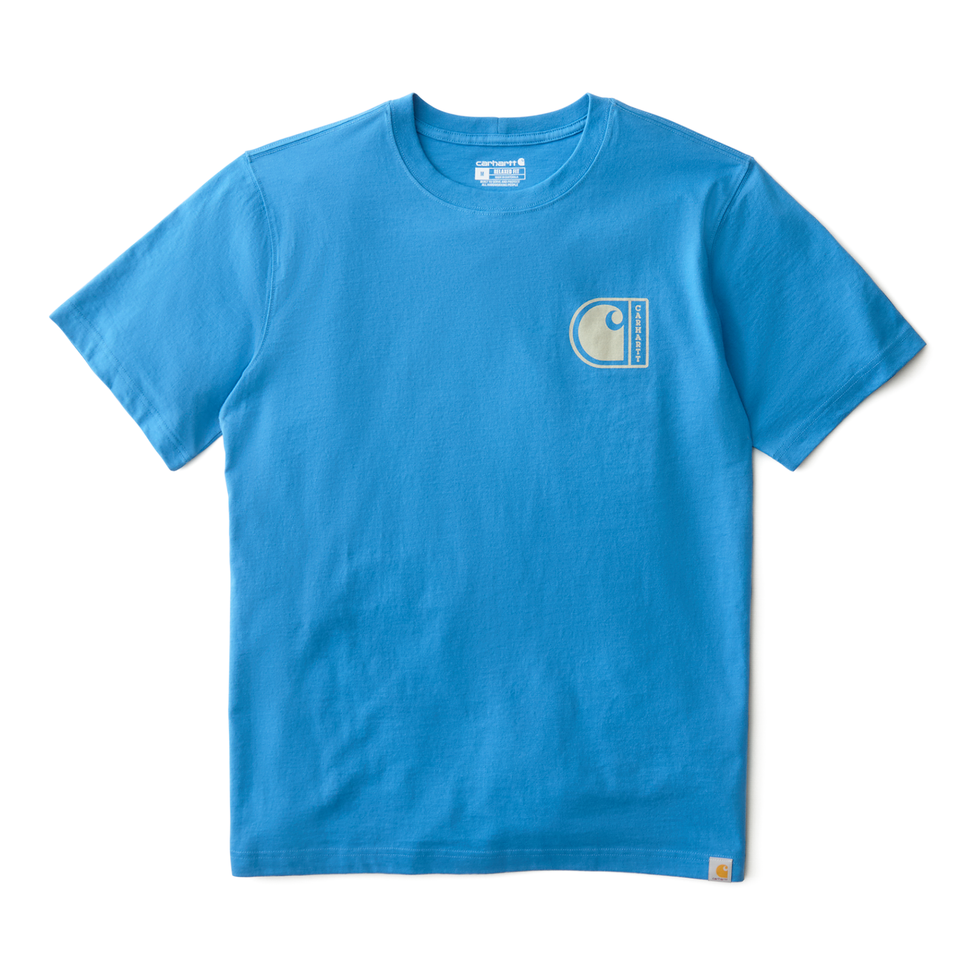 Picture of Carhartt 107048 Mens Relaxed Fit Lightweight Short-Sleeve C Graphic T-Shirt