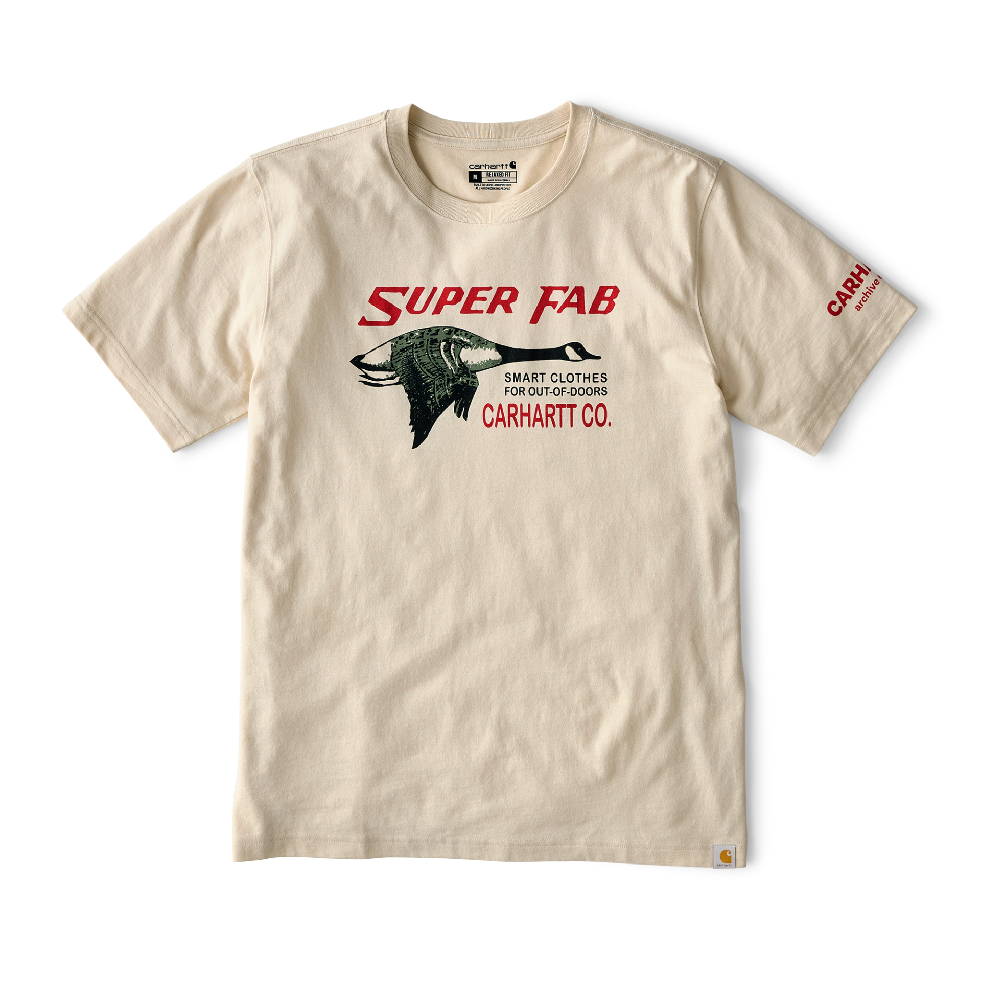 Picture of Carhartt 107050 Mens Relaxed Fit Lightweight Short-Sleeve Fab Graphic T-Shirt