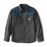 Picture of Carhartt 107019 Mens Montana Rugged Flex™ Relaxed Fit Corduroy Long-Sleeve Shirt