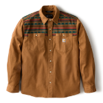 Picture of Carhartt 107019 Mens Montana Rugged Flex™ Relaxed Fit Corduroy Long-Sleeve Shirt