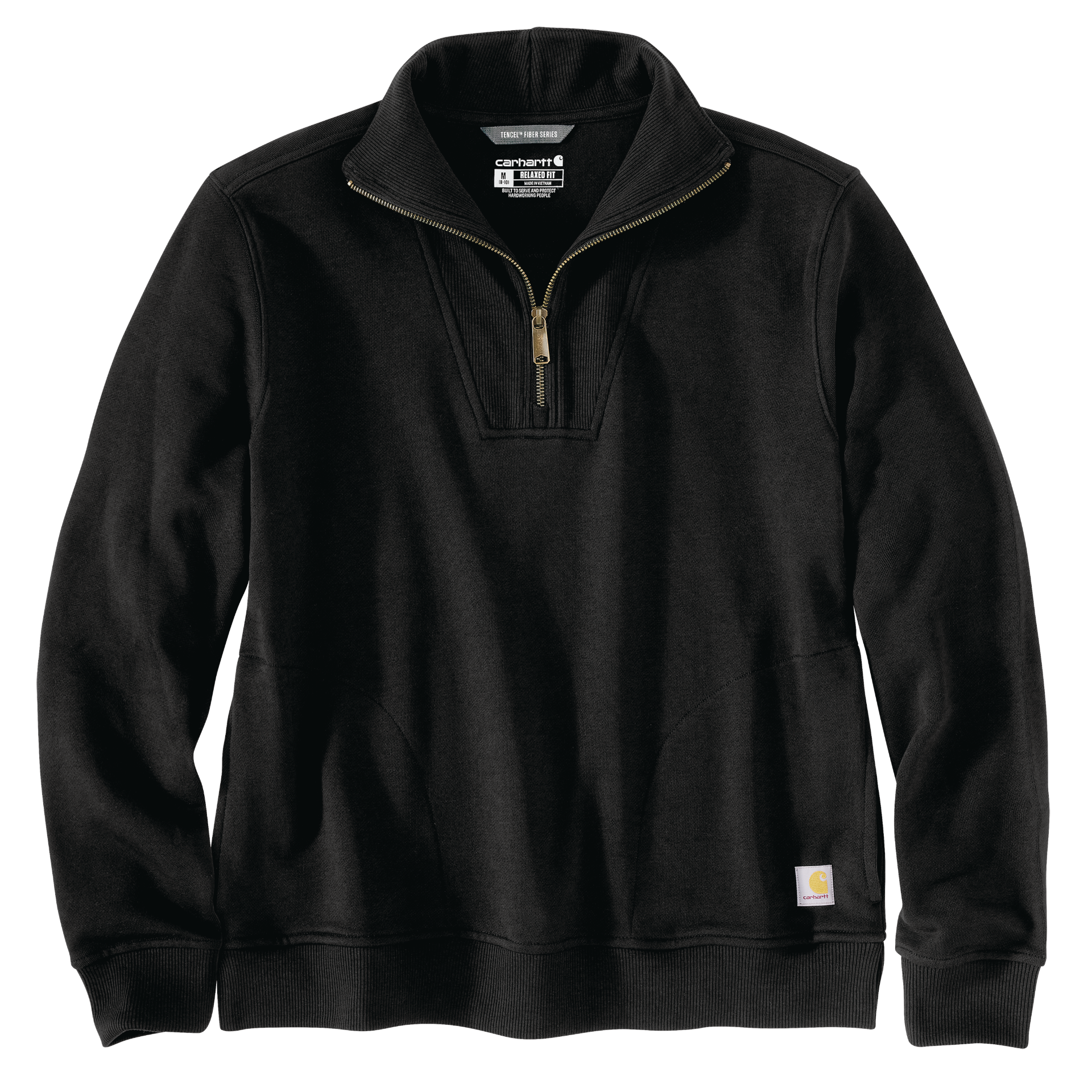 Picture of Carhartt 106451 Womens TENCEL™ Fiber Series Relaxed Fit Half-Zip Sweatshirt