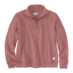 Picture of Carhartt 106451 Womens TENCEL™ Fiber Series Relaxed Fit Half-Zip Sweatshirt