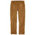 Picture of Carhartt 106595 Mens Relaxed Straight Rugged Flex® Dyed Duck Double-Front Dungaree