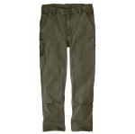 Picture of Carhartt 106595 Mens Relaxed Straight Rugged Flex® Dyed Duck Double-Front Dungaree