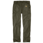 Picture of Carhartt 106595 Mens Relaxed Straight Rugged Flex® Dyed Duck Double-Front Dungaree