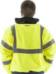 Picture of Majestic 75-1301 Hi-Viz Waterproof Jacket with Fleece Liner, ANSI 3