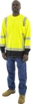 Picture of Majestic 75-5357 High Visibility Shirt with Reflective Chainsaw Striping, ANSI 3, R