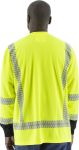 Picture of Majestic 75-5357 High Visibility Shirt with Reflective Chainsaw Striping, ANSI 3, R