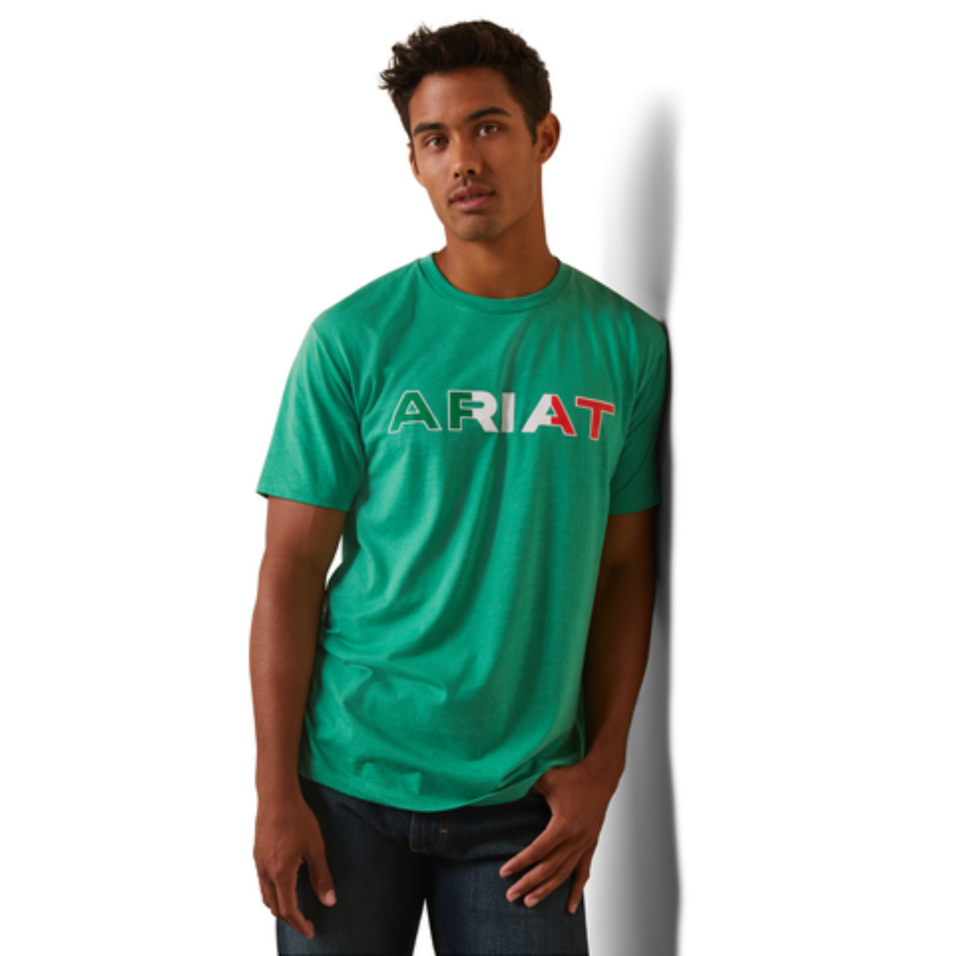 Picture of Ariat 10043067 ARIAT VIVA MEXICO INDEPENDENT SMU SS T-SHRT