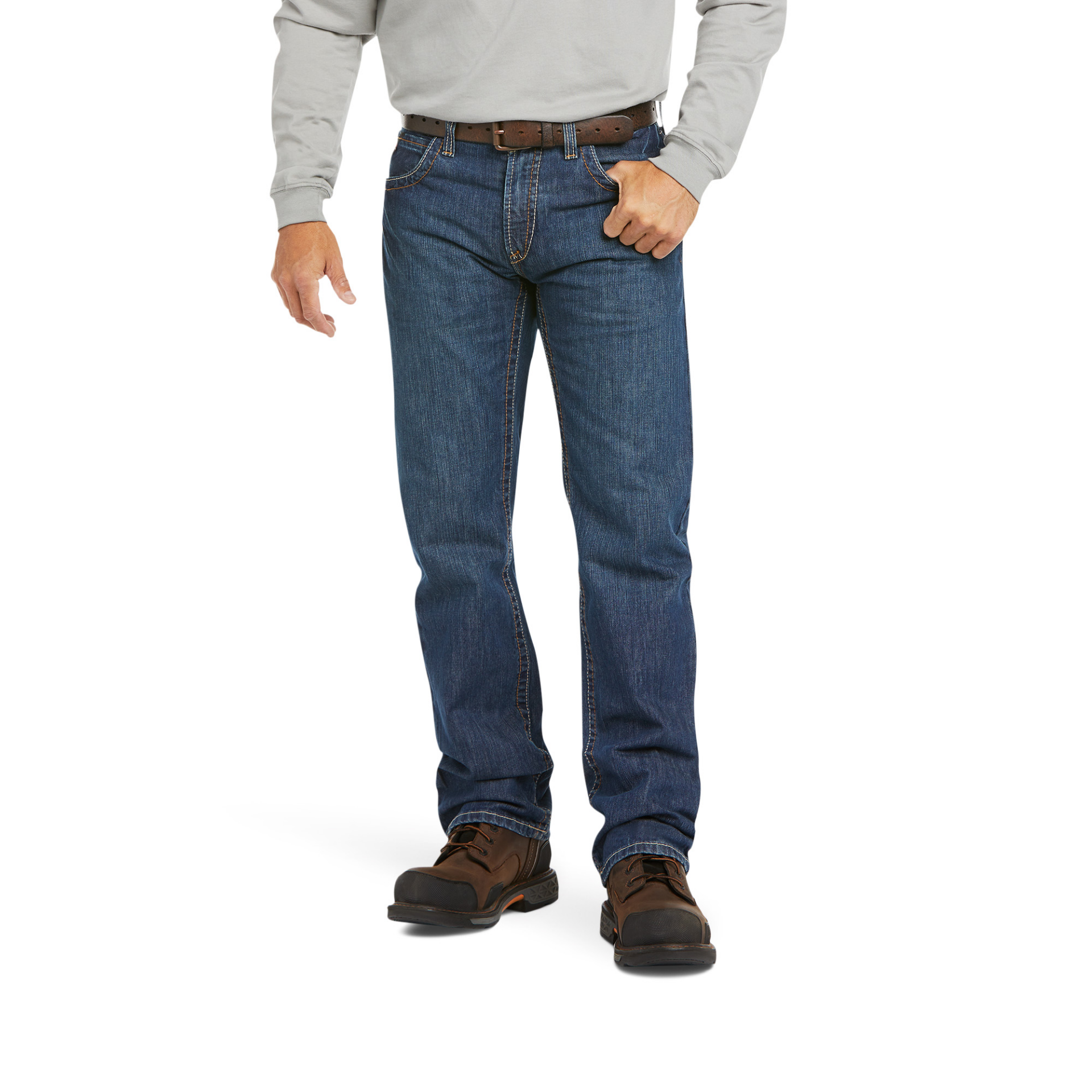 Picture of Ariat 10015160 FR M5  BASIC STKBL STRAIGHT JEAN