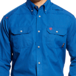 Picture of Ariat 10025428 FR FEATHERLIGHT LS WRK SHRT