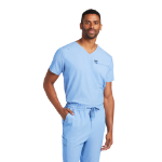 Picture of Ariat 10039681 WHITMAN TWO POCKET STR SS SCRUB TOP
