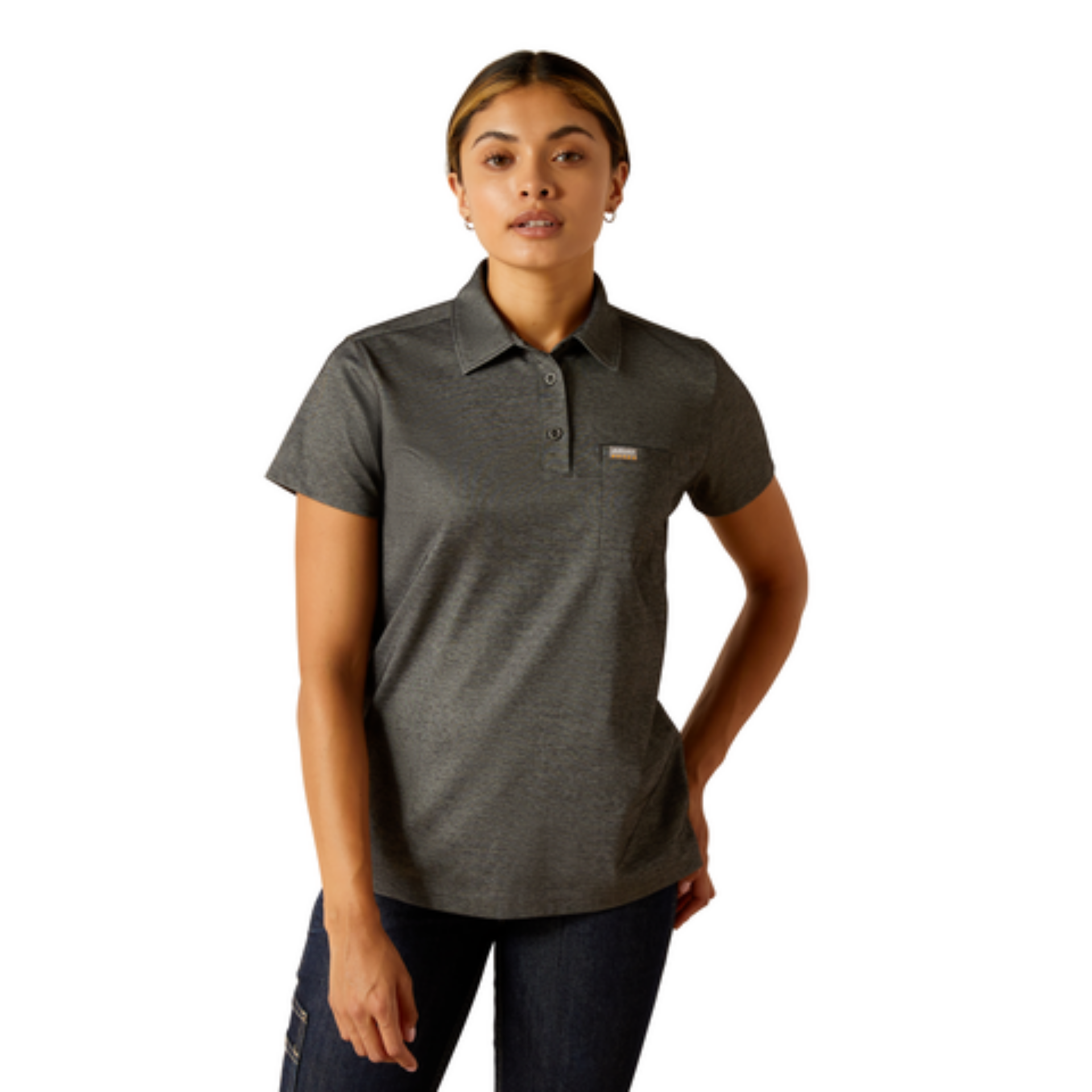 Picture of Ariat 10048606 REBAR FOREMAN SS POLO